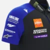 Camisas réplica da equipa Monster Energy Yamaha MotoGP 2026 – Tamanhos mais pequenos Camisas réplica da equipa Monster Energy Yamaha MotoGP 2026 – Tamanhos mais pequenos