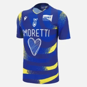 Camisas réplica de casa para adulto do Zebre Parma 2025/26 Camisas réplica de casa para adulto do Zebre Parma 2025/26