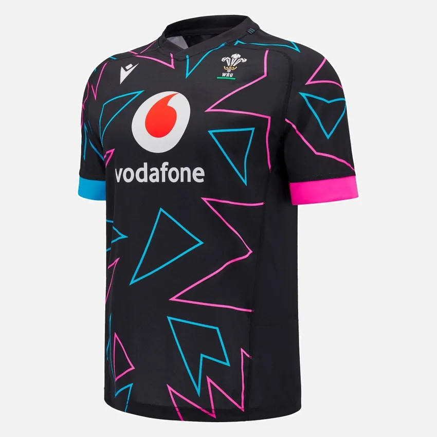 Camisas réplica do Welsh Rugby 2025/26 para jogos fora de casa Camisas réplica do Welsh Rugby 2025/26 para jogos fora de casa