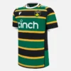 Camisas réplica em poliéster para adultos do Northampton Saints 2025/26 Camisas réplica em poliéster para adultos do Northampton Saints 2025/26