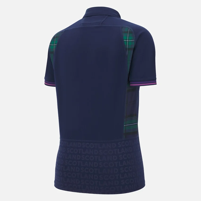 Camisas réplica femininas da seleção escocesa de râguebi para a Copa do Mundo de 2025/26 Camisas réplica femininas da seleção escocesa de râguebi para a Copa do Mundo de 2025/26