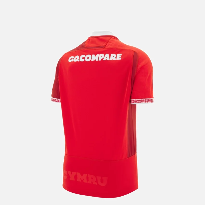 Camisas réplica júnior da seleção de râguebi do País de Gales 2025/26 Camisas réplica júnior da seleção de râguebi do País de Gales 2025/26