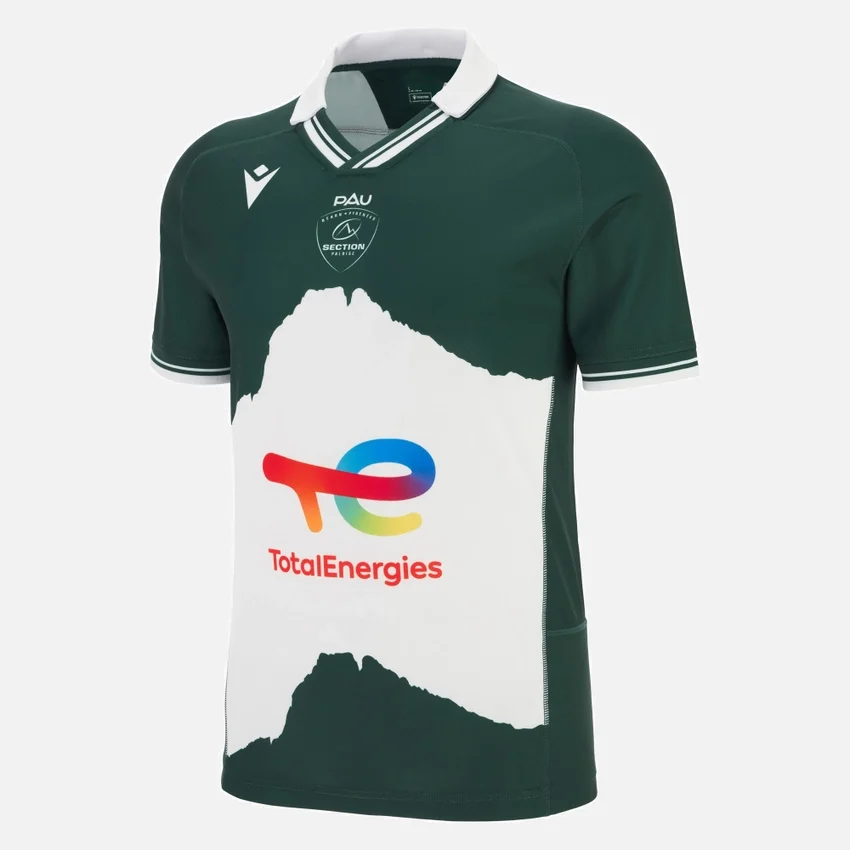 Camisas réplica para adulto da Section Paloise 2025/26 Camisas réplica para adulto da Section Paloise 2025/26