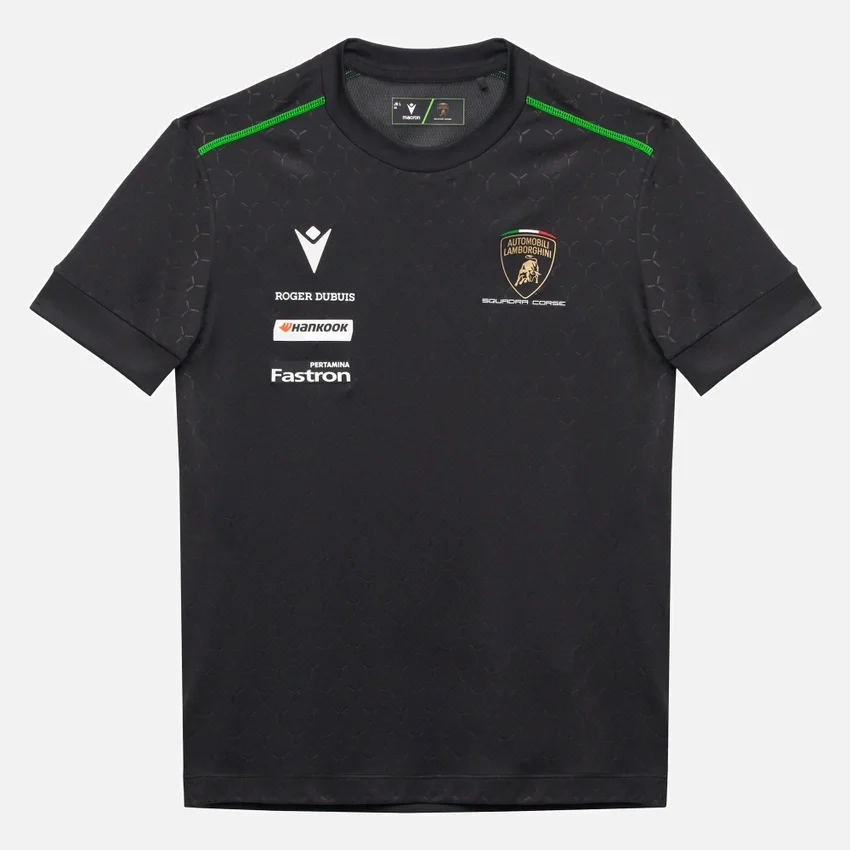 Camisas Zephiro para criança da Automobili Lamborghini Squadra Corse Camisas Zephiro para criança da Automobili Lamborghini Squadra Corse
