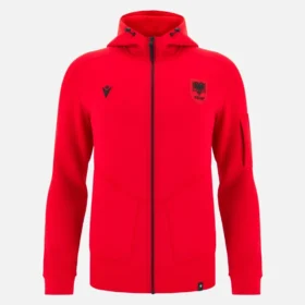 Camisola com capuz e fecho completo da Seleção Nacional da Albânia FSHF 2026/27