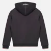 Camisola com capuz e fecho completo tricolor preta para criança da Automobili Lamborghini Squadra Corse Camisola com capuz e fecho completo tricolor preta para criança da Automobili Lamborghini Squadra Corse