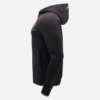 Camisola com capuz e fecho completo tricolor preta para homem da Automobili Lamborghini Squadra Corse Camisola com capuz e fecho completo tricolor preta para homem da Automobili Lamborghini Squadra Corse