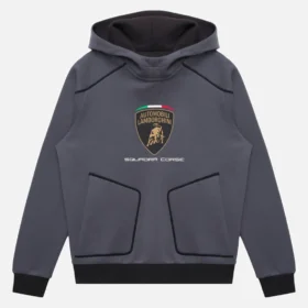 Camisola com capuz para criança Automobili Lamborghini Squadra Corse