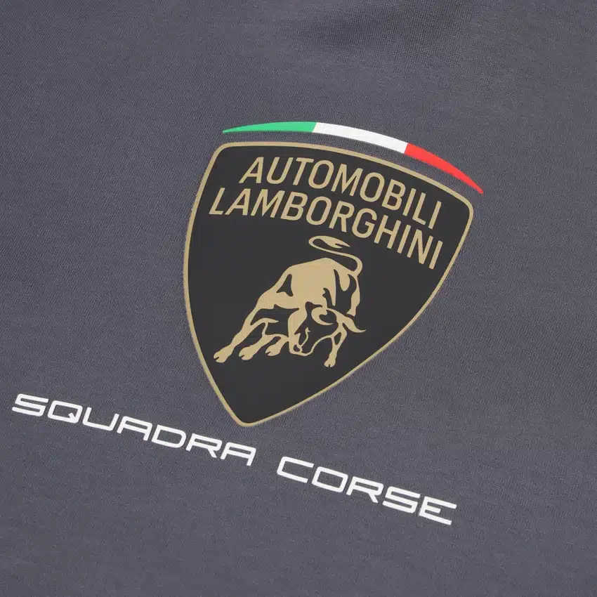 Camisola com capuz para criança Automobili Lamborghini Squadra Corse Camisola com capuz para criança Automobili Lamborghini Squadra Corse