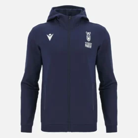 Camisola com fecho completo para adulto Zebre Parma 2025/26 Camisola com fecho completo para adulto Zebre Parma 2025/26