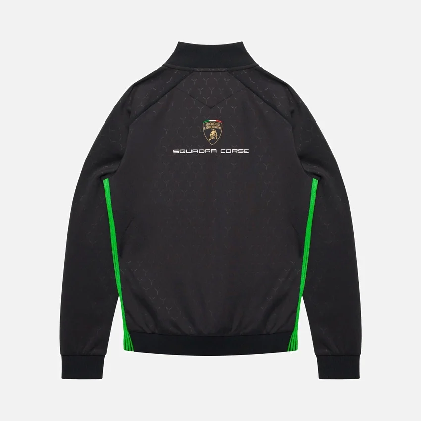 Camisola com fecho completo para criança da Automobili Lamborghini Squadra Corse Camisola com fecho completo para criança da Automobili Lamborghini Squadra Corse