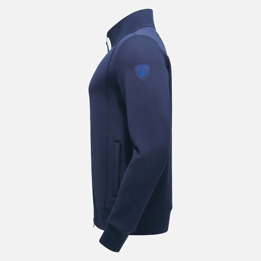 Camisola com fecho completo para homem da Automobili Lamborghini Camisola com fecho completo para homem da Automobili Lamborghini