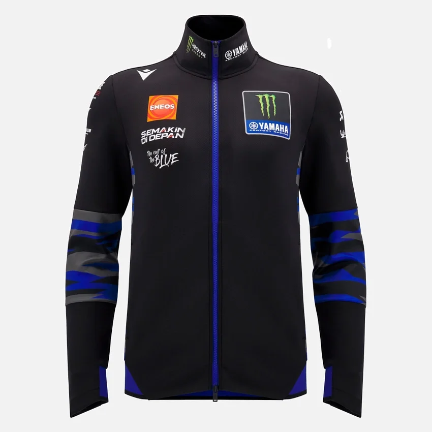 Camisola com fecho completo Yamaha Factory Racing 2025 para homem Camisola com fecho completo Yamaha Factory Racing 2025 para homem