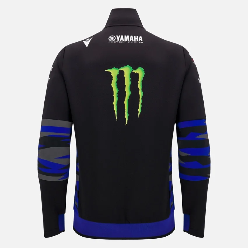 Camisola com fecho completo Yamaha Factory Racing 2025 para homem Camisola com fecho completo Yamaha Factory Racing 2025 para homem