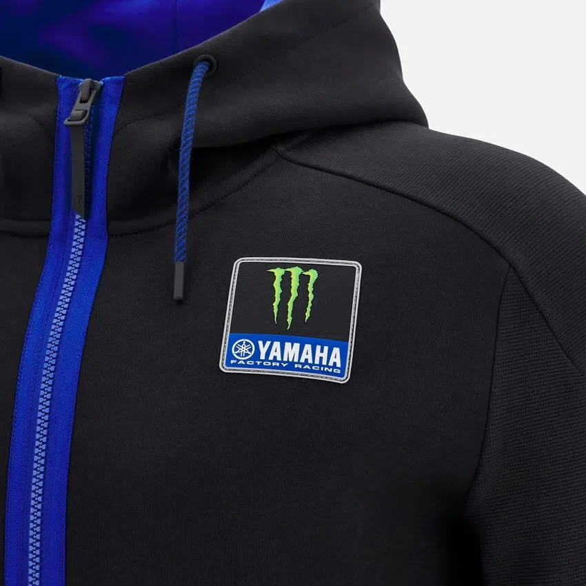 Camisola com fecho completo Yamaha Factory Racing 2025 para homem Camisola com fecho completo Yamaha Factory Racing 2025 para homem