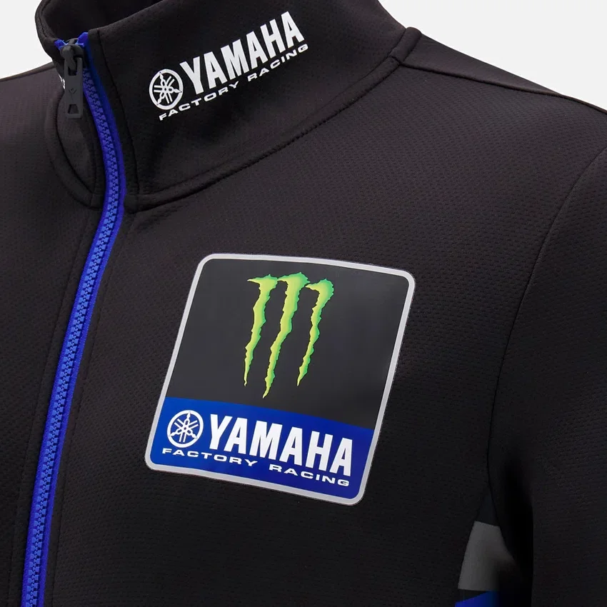 Camisola com fecho completo Yamaha Factory Racing 2025 para homem Camisola com fecho completo Yamaha Factory Racing 2025 para homem