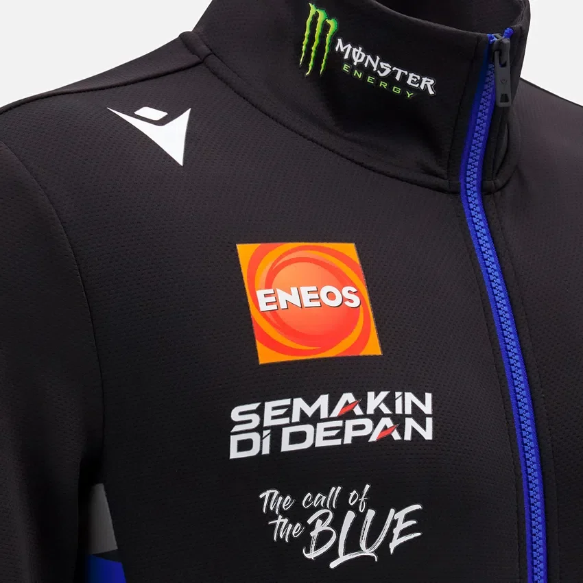 Camisola com fecho completo Yamaha Factory Racing 2025 para homem Camisola com fecho completo Yamaha Factory Racing 2025 para homem