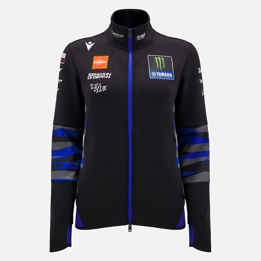Camisola com fecho completo Yamaha Factory Racing 2025 para mulher Camisola com fecho completo Yamaha Factory Racing 2025 para mulher