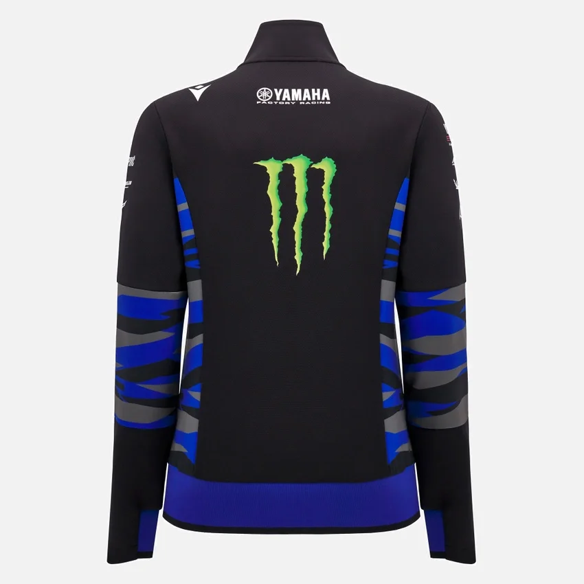 Camisola com fecho completo Yamaha Factory Racing 2025 para mulher Camisola com fecho completo Yamaha Factory Racing 2025 para mulher