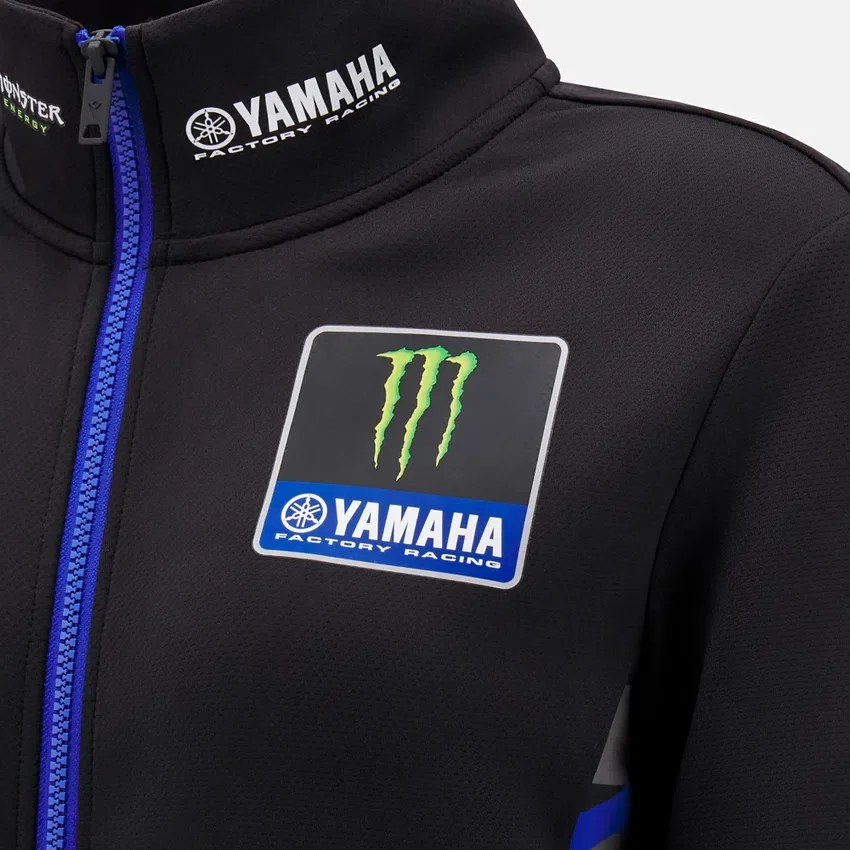 Camisola com fecho completo Yamaha Factory Racing 2025 para mulher Camisola com fecho completo Yamaha Factory Racing 2025 para mulher