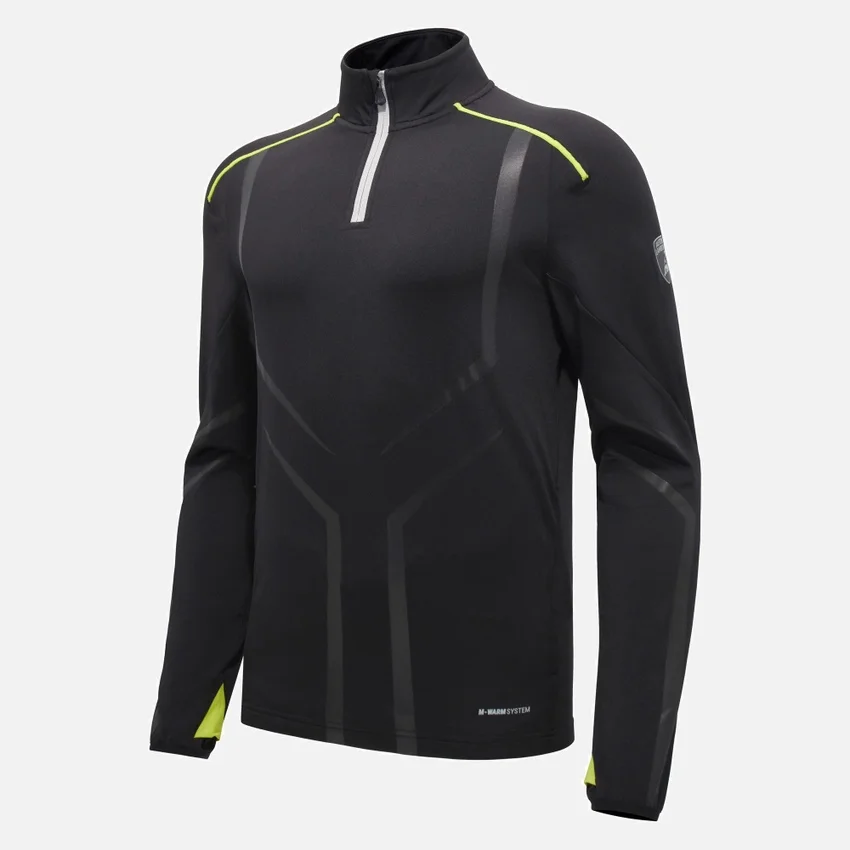 Camisola com fecho de 1/4 da Automobili Lamborghini Camisola com fecho de 1/4 da Automobili Lamborghini