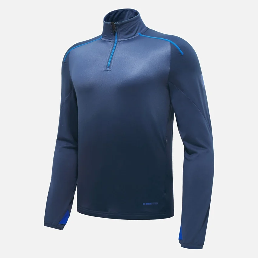 Camisola com fecho de 1/4 para homem da Automobili Lamborghini Camisola com fecho de 1/4 para homem da Automobili Lamborghini