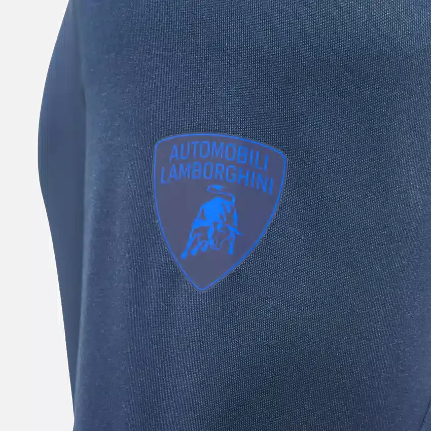 Camisola com fecho de 1/4 para homem da Automobili Lamborghini Camisola com fecho de 1/4 para homem da Automobili Lamborghini