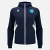 Camisola de aquecimento com fecho completo para adultos Uruguay Rugby 2025/26 Camisola de aquecimento com fecho completo para adultos Uruguay Rugby 2025/26