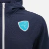 Camisola de aquecimento com fecho completo para adultos Uruguay Rugby 2025/26 Camisola de aquecimento com fecho completo para adultos Uruguay Rugby 2025/26