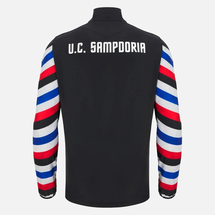 Camisola de aquecimento para adultos U.C. Sampdoria 2025/26 Tops Camisola de aquecimento para adultos U.C. Sampdoria 2025/26 Tops