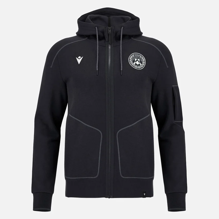 Camisola de aquecimento para adultos Udinese Calcio 2025/26 Athleisure Camisola de aquecimento para adultos Udinese Calcio 2025/26 Athleisure