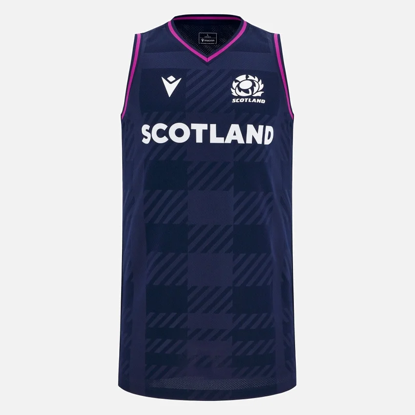 Camisola de basquetebol Scottish Rugby 2025/26 Camisola de basquetebol Scottish Rugby 2025/26
