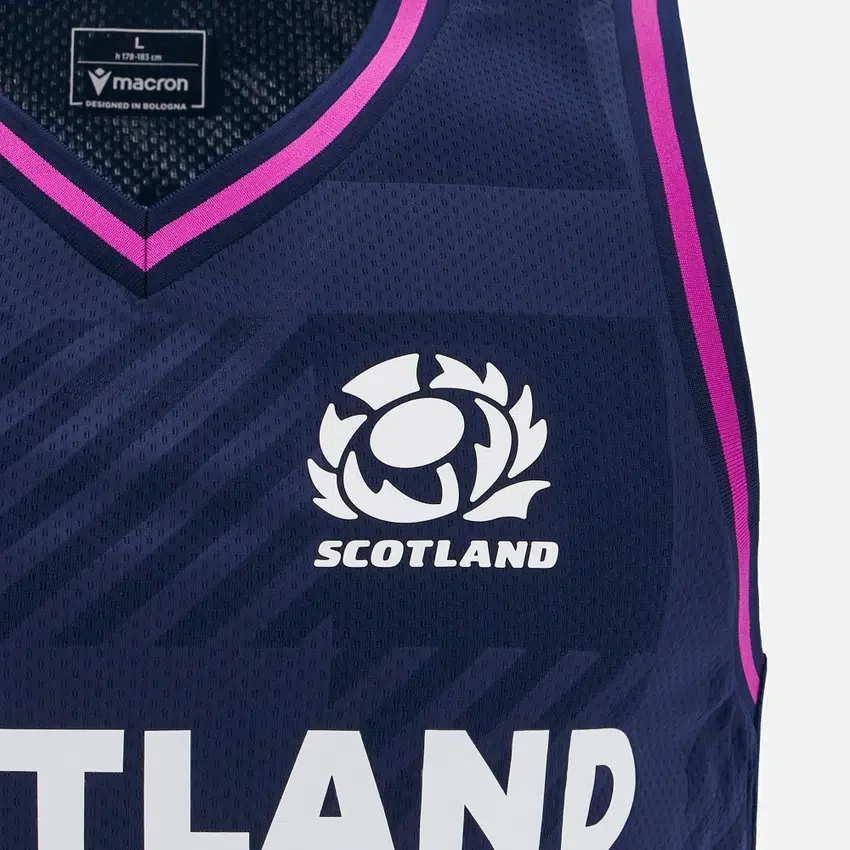 Camisola de basquetebol Scottish Rugby 2025/26 Camisola de basquetebol Scottish Rugby 2025/26
