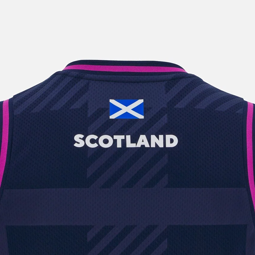 Camisola de basquetebol Scottish Rugby 2025/26 Camisola de basquetebol Scottish Rugby 2025/26