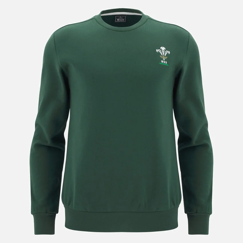 Camisola de fã verde do Welsh Rugby 2025/26 Camisola de fã verde do Welsh Rugby 2025/26