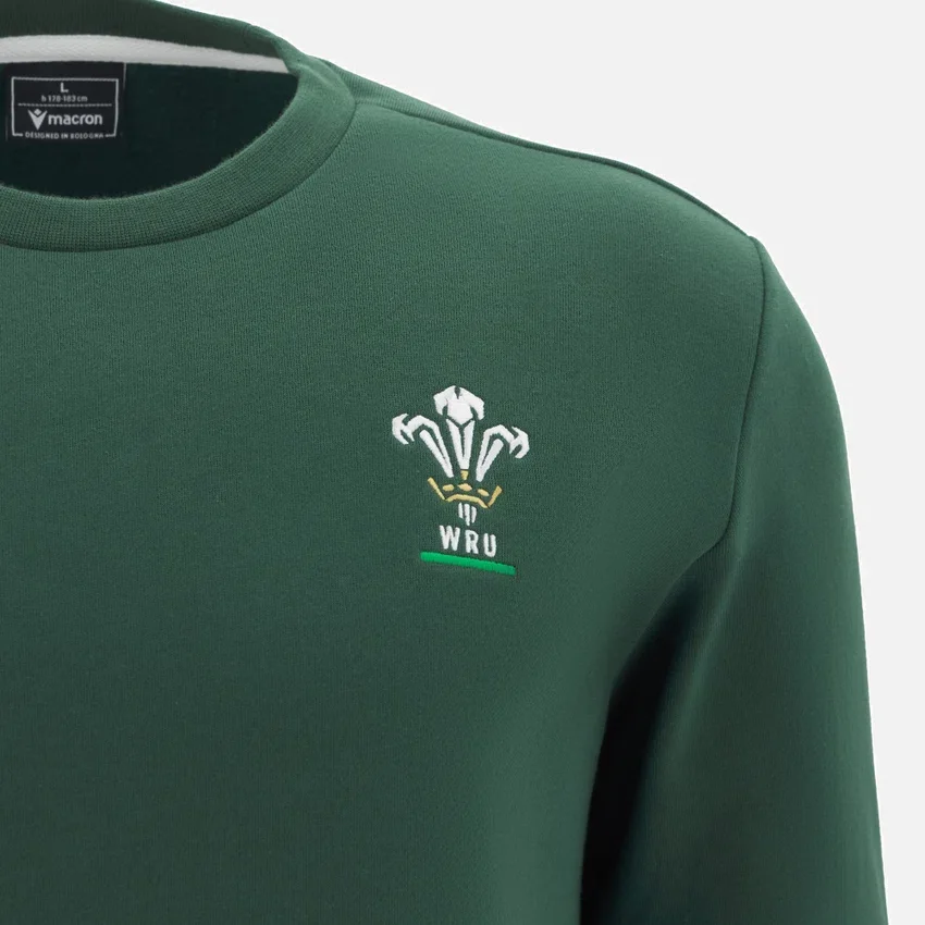 Camisola de fã verde do Welsh Rugby 2025/26 Camisola de fã verde do Welsh Rugby 2025/26