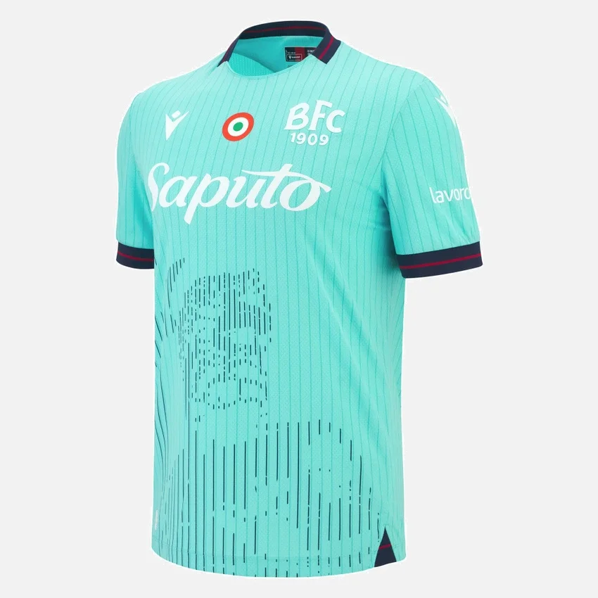 Camisola de jogo alternativa para adulto do Bologna FC 1909 2025/26 Camisola de jogo alternativa para adulto do Bologna FC 1909 2025/26
