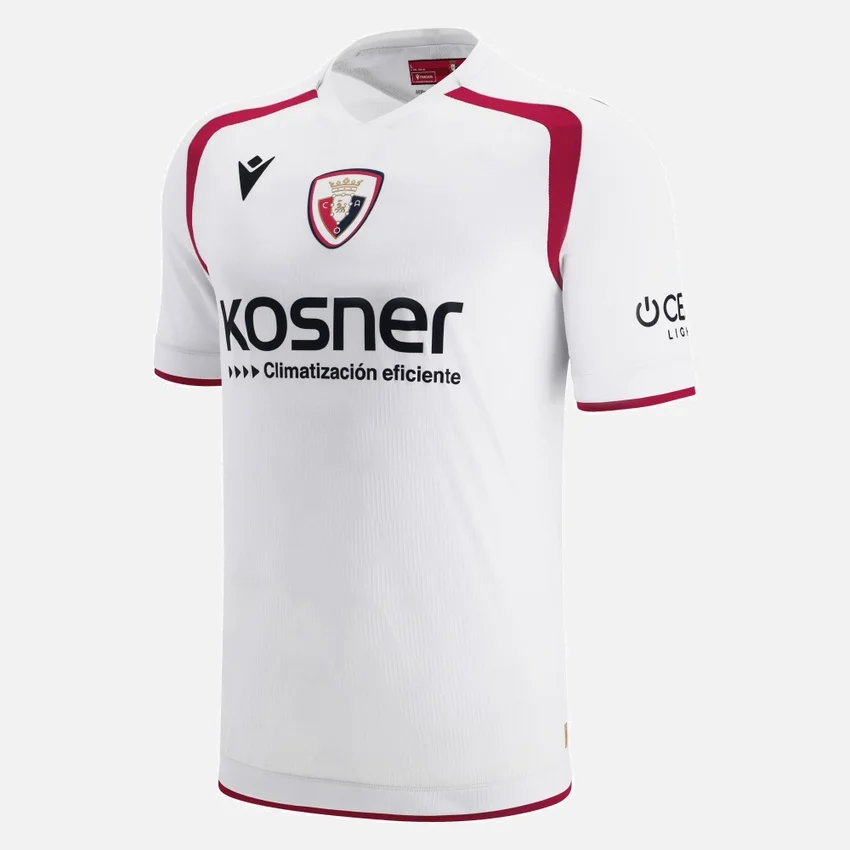 Camisola de jogo alternativa para adulto do Osasuna 2025/26 Camisola de jogo alternativa para adulto do Osasuna 2025/26