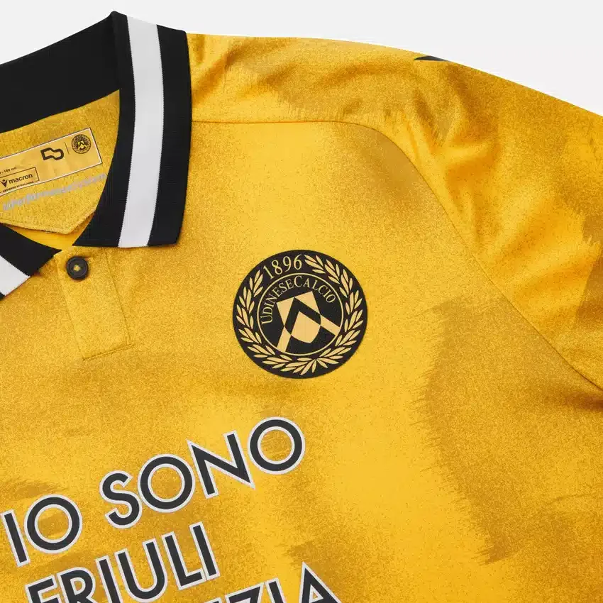 Camisola de jogo alternativa para adulto do Udinese Calcio 2025/26 Camisola de jogo alternativa para adulto do Udinese Calcio 2025/26