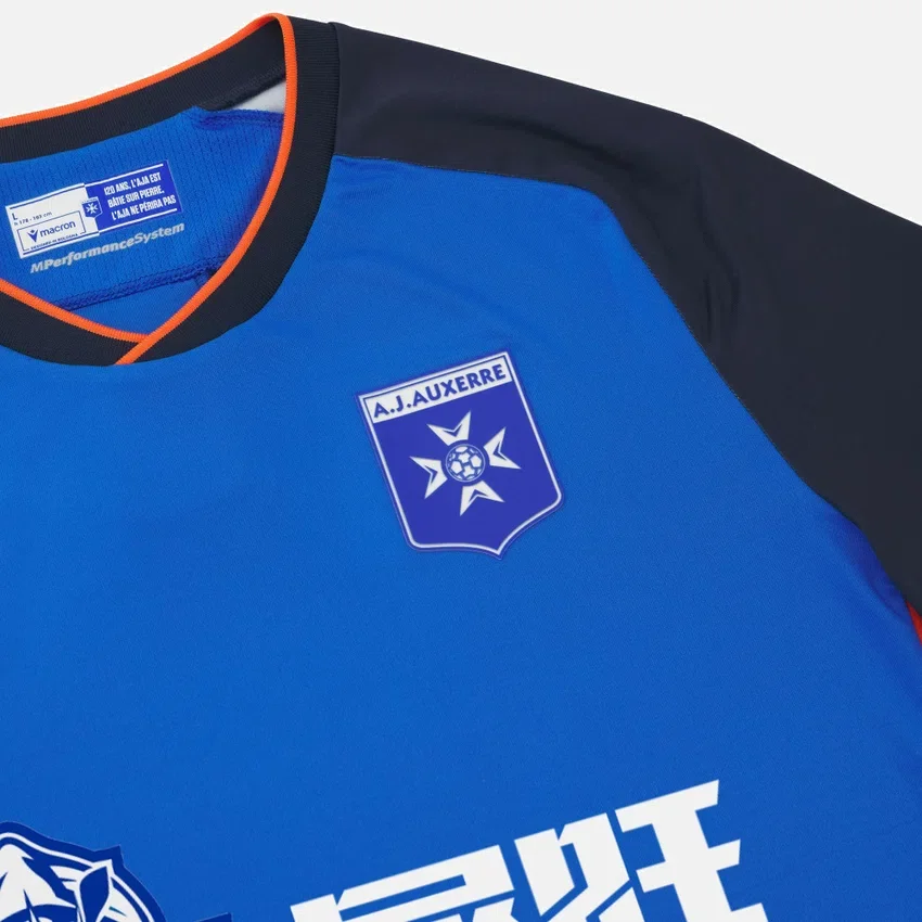 Camisola de jogo alternativa para adultos do Auxerre 2025/26 Camisola de jogo alternativa para adultos do Auxerre 2025/26