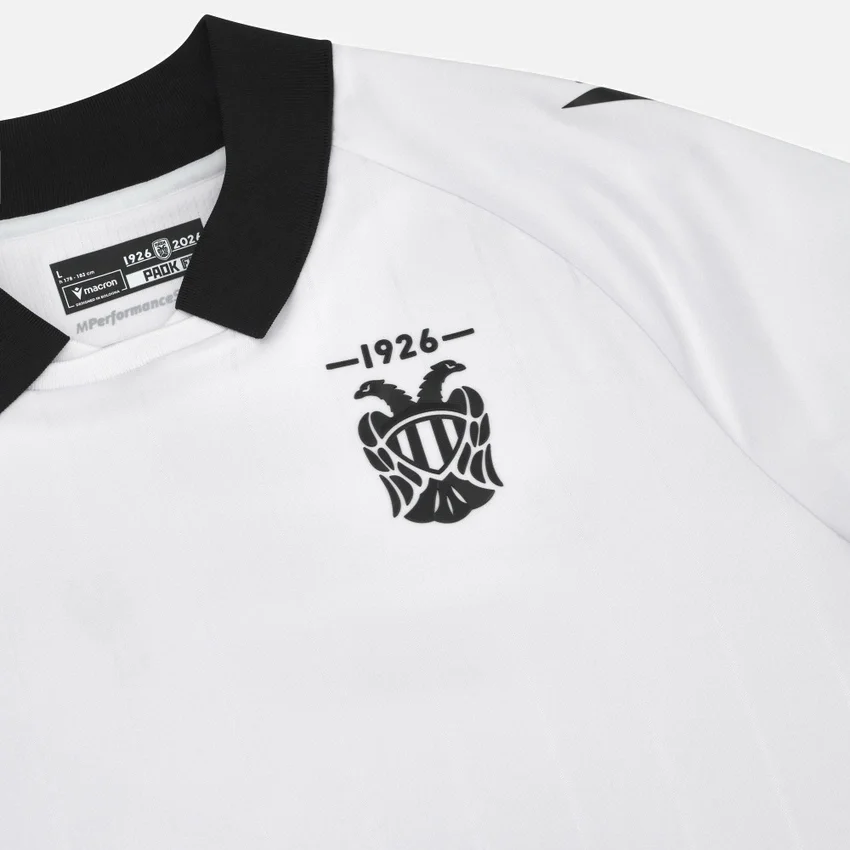 Camisola de jogo alternativa para adultos do PAOK FC 2025/26 Camisola de jogo alternativa para adultos do PAOK FC 2025/26