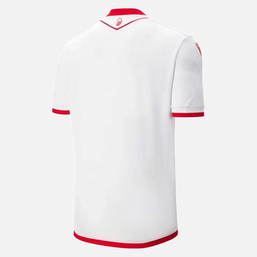Camisola de jogo alternativa para adultos do Red Star Belgrado 2025/26 Camisola de jogo alternativa para adultos do Red Star Belgrado 2025/26