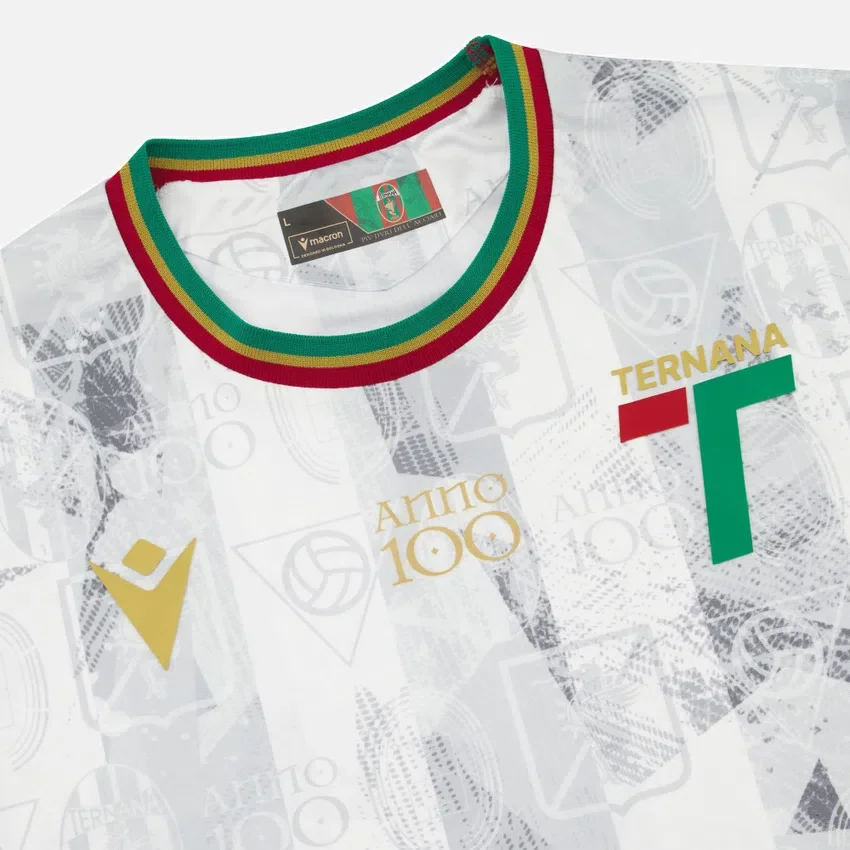 Camisola de jogo alternativa para adultos do Ternana Calcio 2025/26 Camisola de jogo alternativa para adultos do Ternana Calcio 2025/26