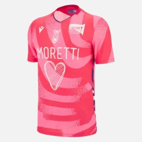 Camisola de jogo alternativa para adultos do Zebre Parma 2025/26 Camisola de jogo alternativa para adultos do Zebre Parma 2025/26
