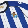 Camisola de jogo em casa com manguitos largos para adulto da Real Sociedad 2025/26 Camisola de jogo em casa com manguitos largos para adulto da Real Sociedad 2025/26