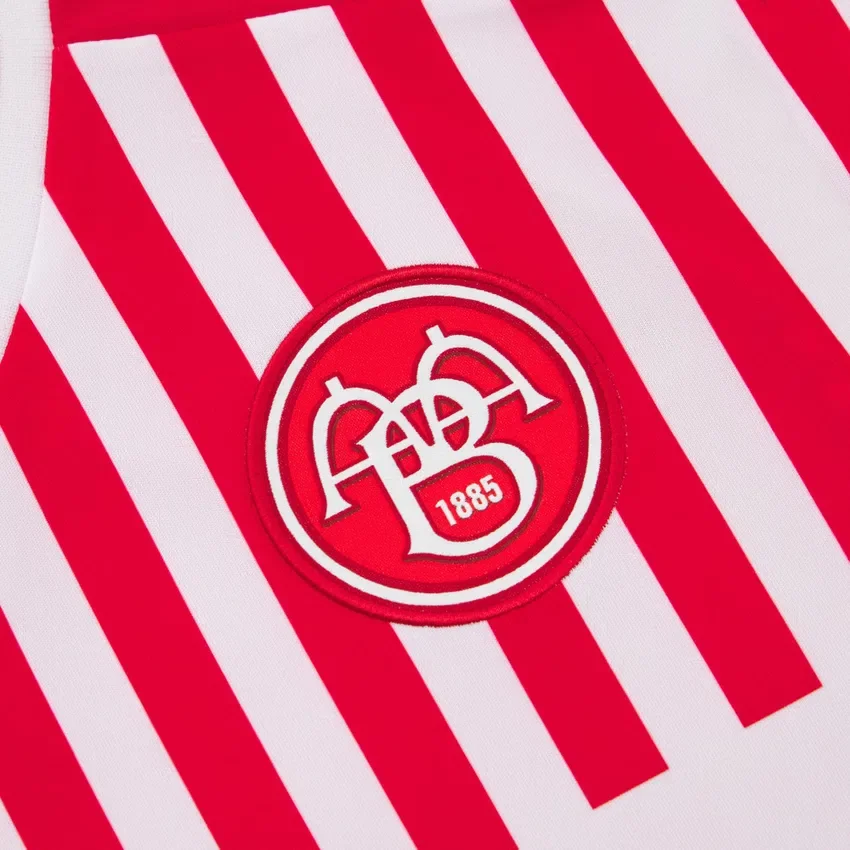 Camisola de jogo em casa do Aalborg BK 2025/26 para adultos Camisola de jogo em casa do Aalborg BK 2025/26 para adultos
