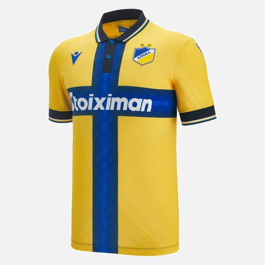Camisola de jogo em casa do Apoel FC 2025/26 para adultos Camisola de jogo em casa do Apoel FC 2025/26 para adultos