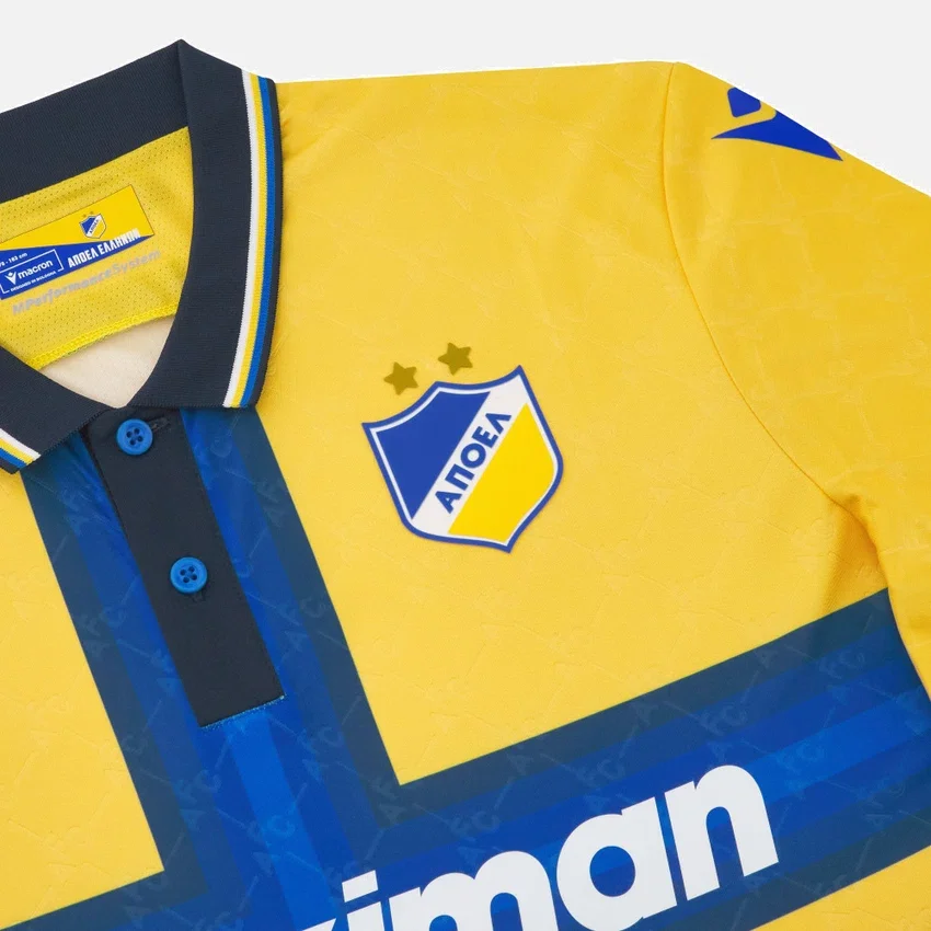 Camisola de jogo em casa do Apoel FC 2025/26 para adultos Camisola de jogo em casa do Apoel FC 2025/26 para adultos