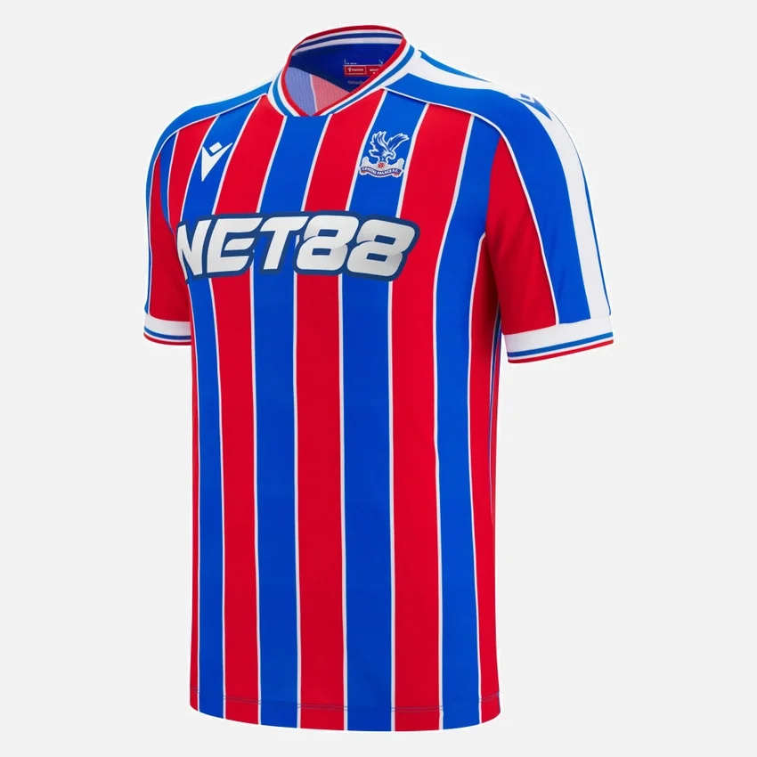 Camisola de jogo em casa do Crystal Palace FC 2025/26 para adultos Camisola de jogo em casa do Crystal Palace FC 2025/26 para adultos
