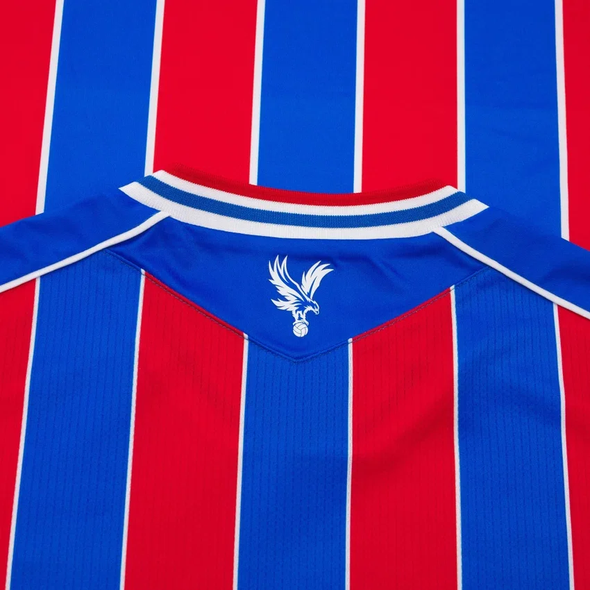 Camisola de jogo em casa do Crystal Palace FC 2025/26 para adultos Camisola de jogo em casa do Crystal Palace FC 2025/26 para adultos